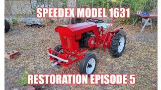 Speedex model 1631 restoration episode five.