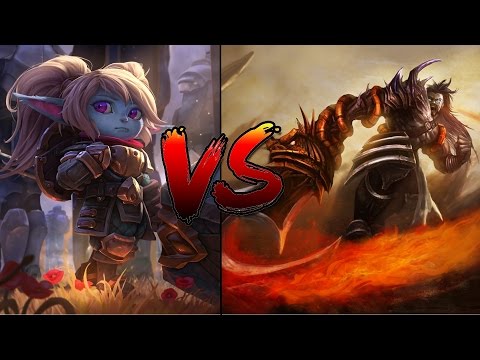 Tryndamere VS Poppy 6.24