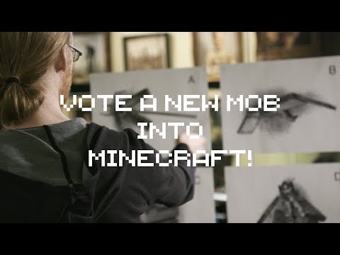 Vote a new Mob into Minecraft during MINECON Earth!