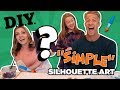 DIY Silhouette Art - What NOT to do