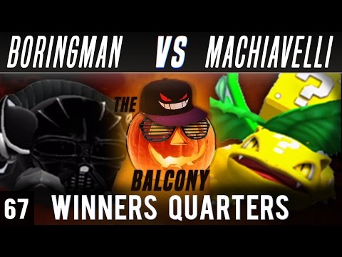 Spook at the Balcony 67 -  Winners Quarters ft. Boringman (Metaknight) VS Machiavelli (Ivysaur)