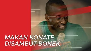 Disambut Bonek, Makan Konate Akui Senang di Latihan Perdana Persebaya Surabaya