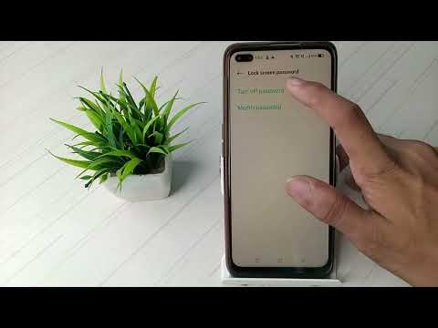 how to unlock screen lock in realme x50 pro mobile