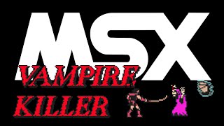 Vampire Killer MSX Hz 60