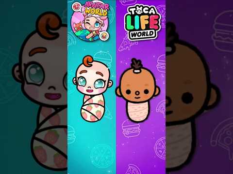 Avatar World VS Toca Boca💖Which is Better?🤔 #avatarworld #tocaboca #avatarworldgame #genderswap