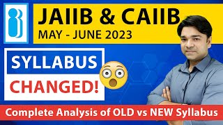 😱 JAIIB & CAIIB Syllabus Changed by IIBF | Big Announcement for May-June 2023