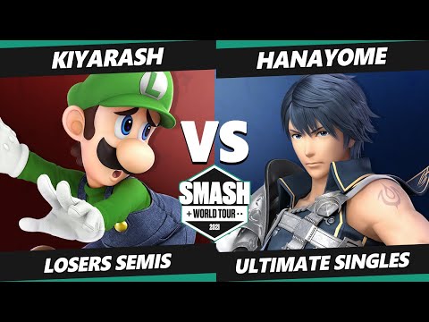 SWT NA Southwest Online Losers Semis - Hanayome (Chrom) Vs Kiyarash (Luigi) SSBU Ultimate Tournament