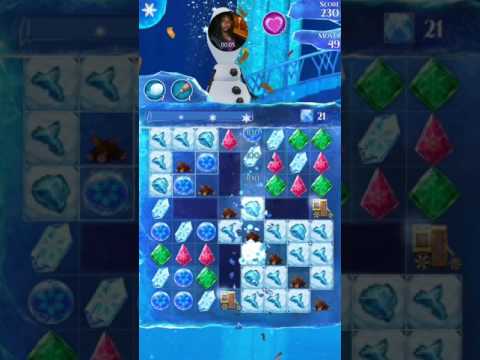 Frozen free fall endless maps remove the frost level 700