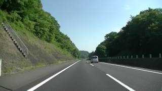 【車載動画】 東北自動車道　「 白河IC 　⇒　郡山南IC　⇒　国道４号線 」　2017/05/20