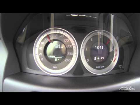 Volvo XC60 D5 AWD Polestar 0-100 kmh Beschleunigung Acceleration Video January 2013