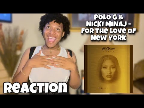 Polo G, Nicki Minaj - For the Love of New York (Official Audio) REACTION VIDEO