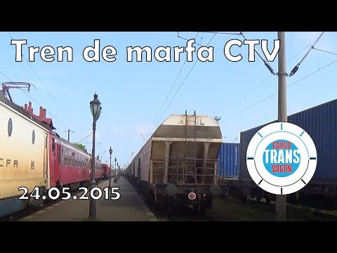 Tren de marfa CTV trece prin Suceava - 24.05.2015 (Arhiva)