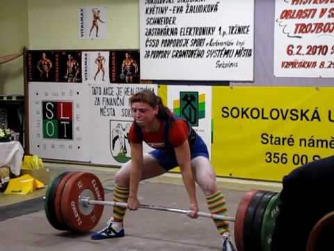 Pavla Kladivová, Czech national record - 196 kg dead lift in 67 weight category women