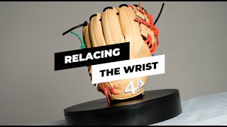 Relacing the wrist of your glove