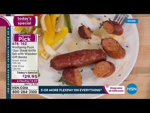 HSN | Chef Wolfgang Puck Holiday Gifts 11.25.2019 - 05 AM