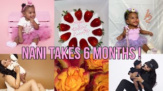 Baby Nani’s Half Birthday Celebration 🎉 (GRWM, 6 month photoshoot, half birthday party)