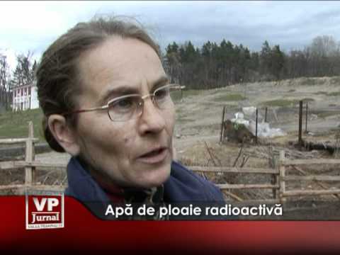 Apă de ploaie radioactivă