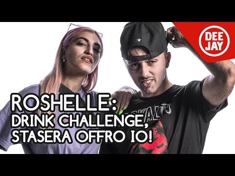 “Drink challenge, stasera offro io!” Roshelle offre da bere ai suo fans in diretta da Wad