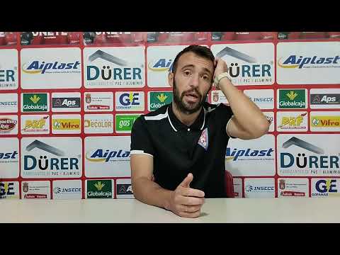 RUEDA DE PRENSA NACHO GOMEZ ENTRENADOR LA RODA CF JORNADA 5