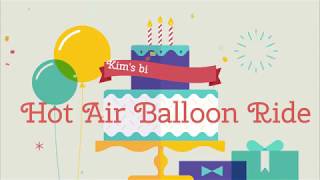 preview picture of video 'A Hot Air Balloon!'