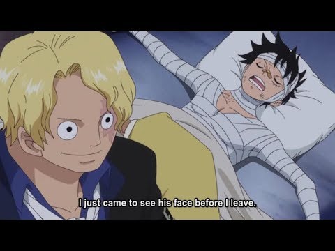 Straw Hats meet Sabo and learns he's Luffy's brother One Piece 737 HD