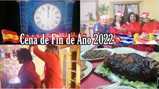 Fin de Año en España. Cena de Noche Vieja en familia.Mezcla de Tradiciones Cubanas 🐷y Españolas🍇🕛