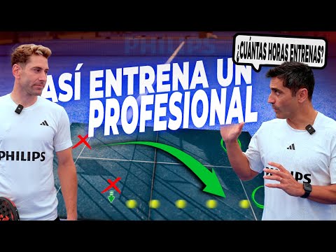 Entrenamiento REAL de un JUGADOR PROFESIONAL DE PADEL: La rutina de ALEX RUIZ | Mejora tu Padel
