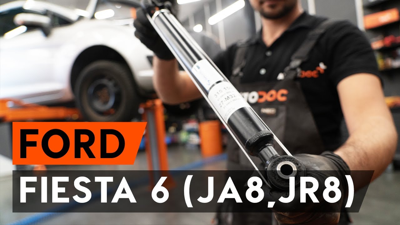 Stoßdämpfer hinten selber wechseln: Ford Fiesta JA8 - Austauschanleitung