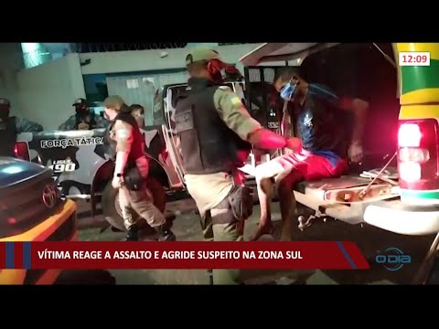 Assaltante é desarmado e agredido por vítima na zona sul de Teresina 02 06 2021