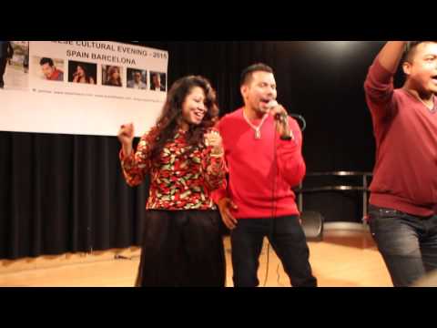 Shiva Pariyar Live in Barcelona - 2015 / kya dami bho