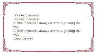 Cock Robin - A Little Innocence Lyrics