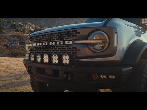 Take a Night Ride with the New Ford Bronco LED Lighting Kits from Baja Designs