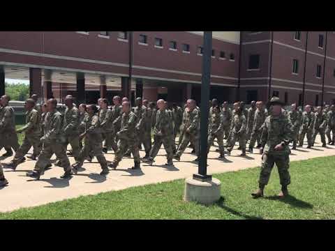 Basic Combat Training (BCT) - Marching to Chow