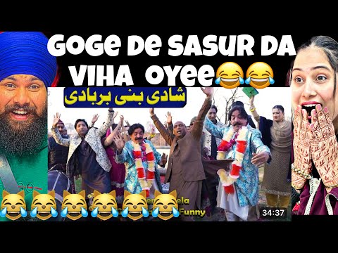 The Marriage Of An Old Man Saleem Albela And Goga Pasroori Reaction Video | Punjabi Real Reaction
