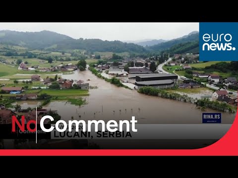 Heavy rain causes floods in Serbia and Bosnia &amp; Herzegovina