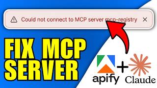 Fix Apify Could Not Connect To MCP Server on Claude AI