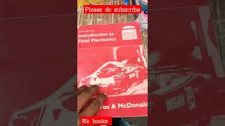 Introduction to Fluid Mechanics book useful for engineering students available in rkbooks #shorts