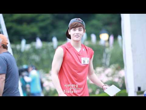 [FANCAM] 140702 에버랜드 출발드림팀 녹화 ZE:A 동준 :: 녹화中