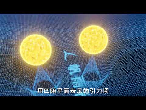 Visualization:Gravitational Field of a Binary Star System