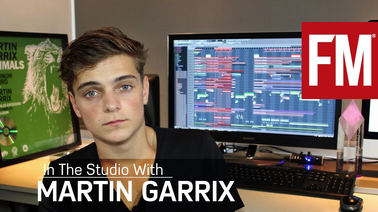 Martin Garrix In The Studio With Future Music - YouTube