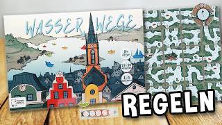 WASSERWEGE - Spielregeln TV (Spielanleitung Deutsch) - PAPIERSPIELE