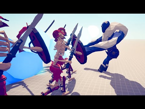 Skeleton Warrior + Knight vs Every Unit - Totally Accurate Battle Simulator TABS