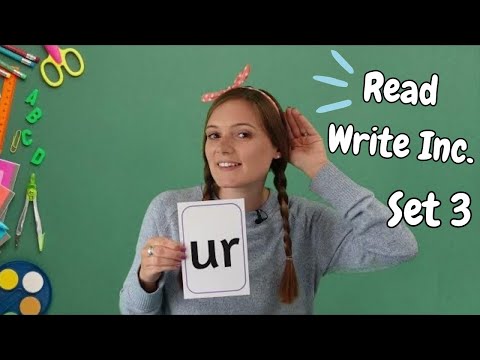 Read Write Inc Set 3 Sounds | Learn Phonics | Learning to Read | British Teacher