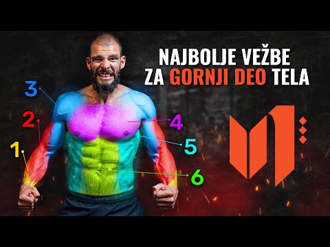 NAJBOLJE VEŽBE ZA GRUDI, RAMENA, RUKE I GORNJI DEO LEĐA