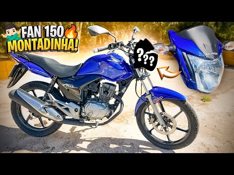 FRENTE DE CG 160 NA FAN 150 MIX - MONTADINHA PASSO A PASSO #1