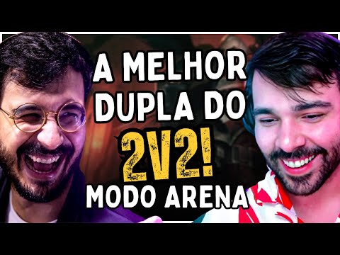 MINERVA E REVOLTA no 2V2 MODO ARENA - SWAIN & DARIUS