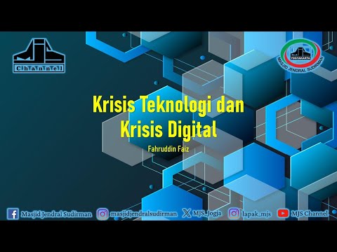 Ngaji Filsafat 488 : Krisis Teknologi & Krisis Digital