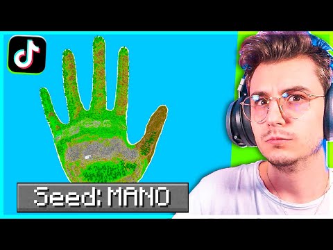 PROVO I SEED di TIK TOK PIU' VIRALI al MONDO su MINECRAFT ITA! (Ep.27)