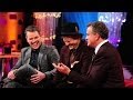 Hugh Bonneville Justifies His Red Lips On Top Gear The Graham Norton Show Episode 16 BBC