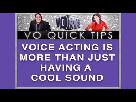 Tara Strong - Voice Acting Is More Than Just Having A Cool Voice
